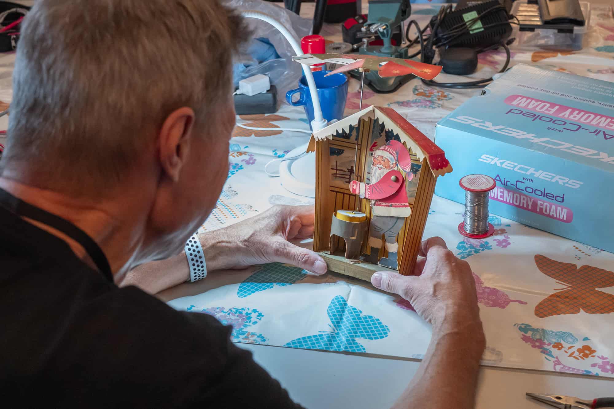 Repair Café blev overrasket med gaver