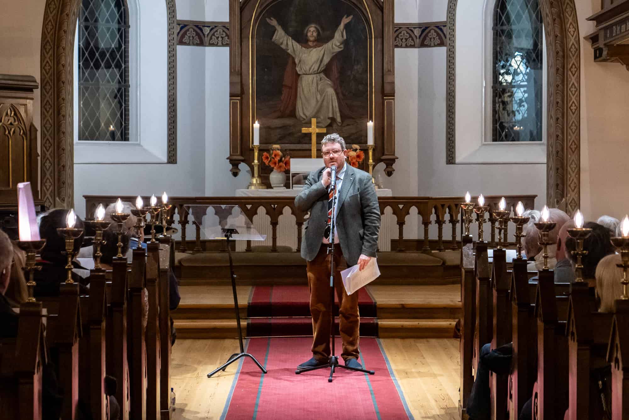 Folk gik forgæves: Frederik Cilius fyldte kirke til bristepunktet