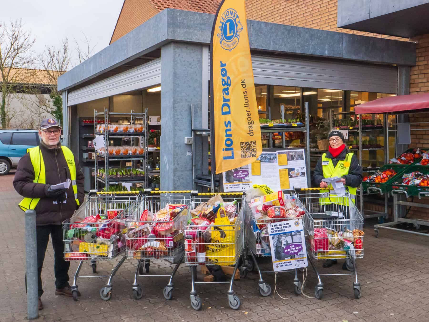 Dragør viser stort hjerte for hjemløse
