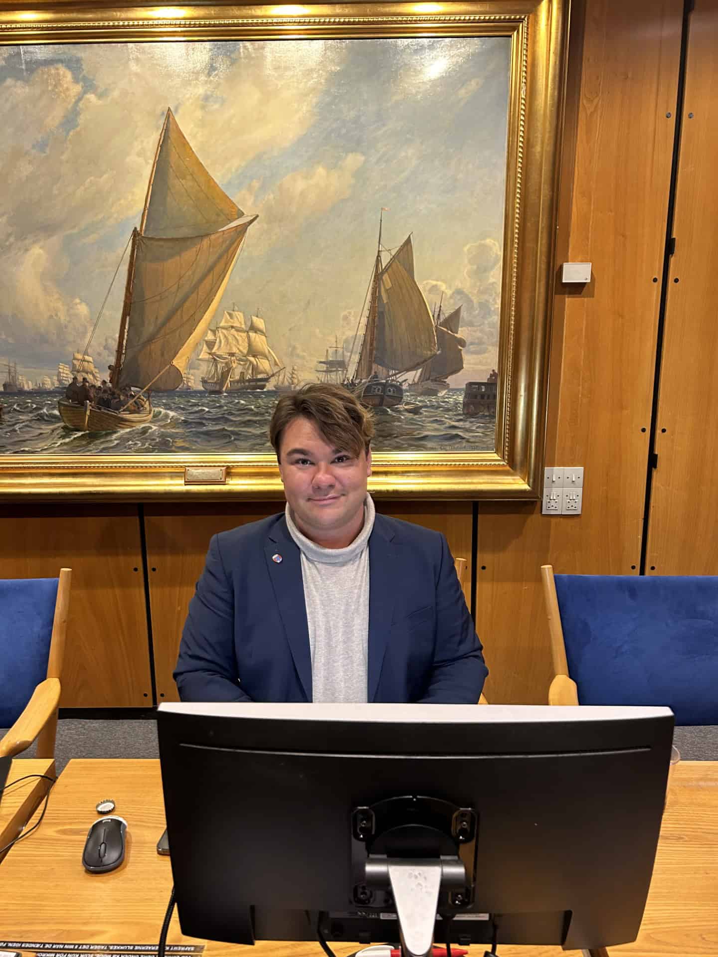 »Jeg vil sidde i maskinrummet«