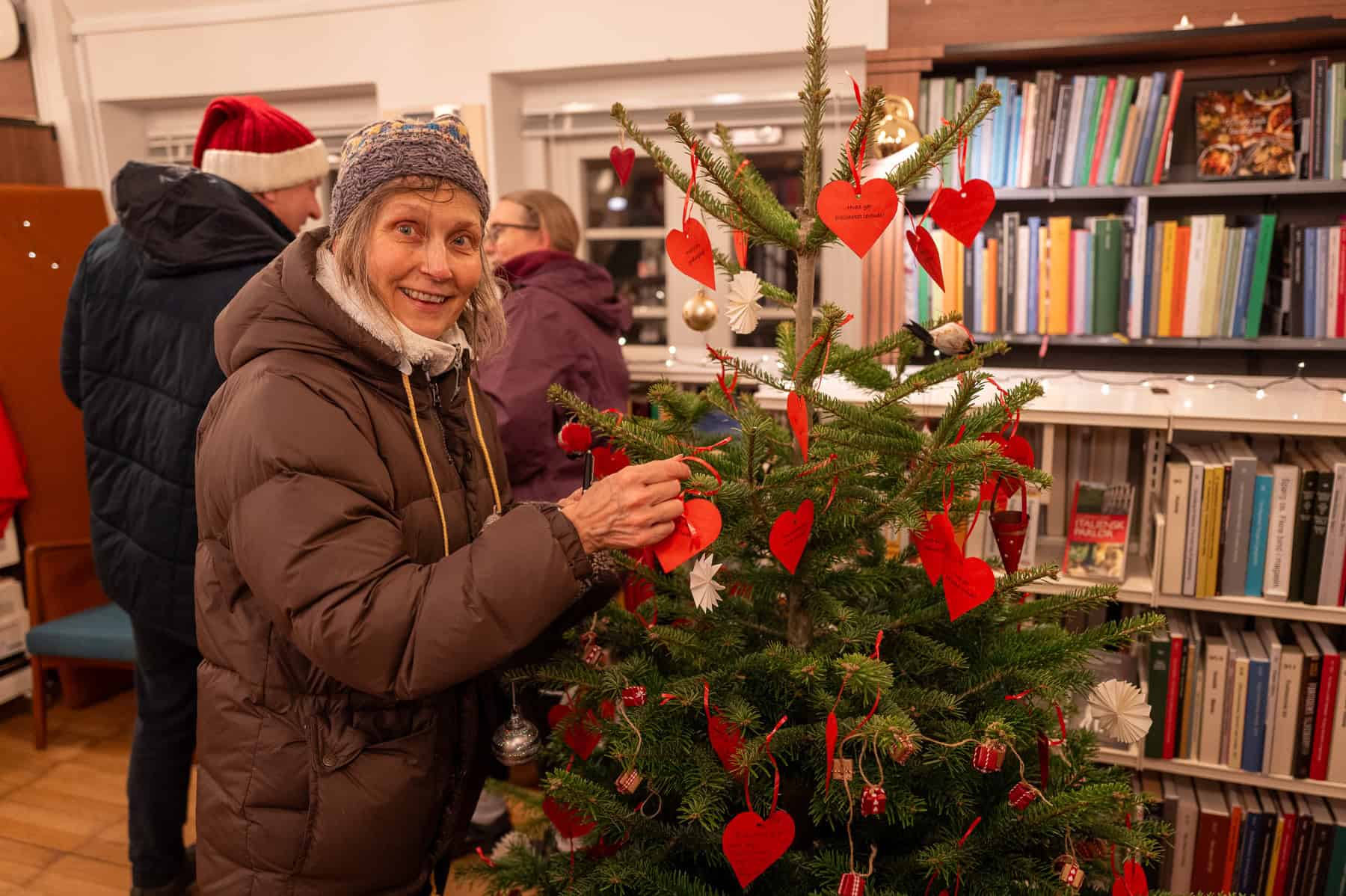 Jul på biblioteket