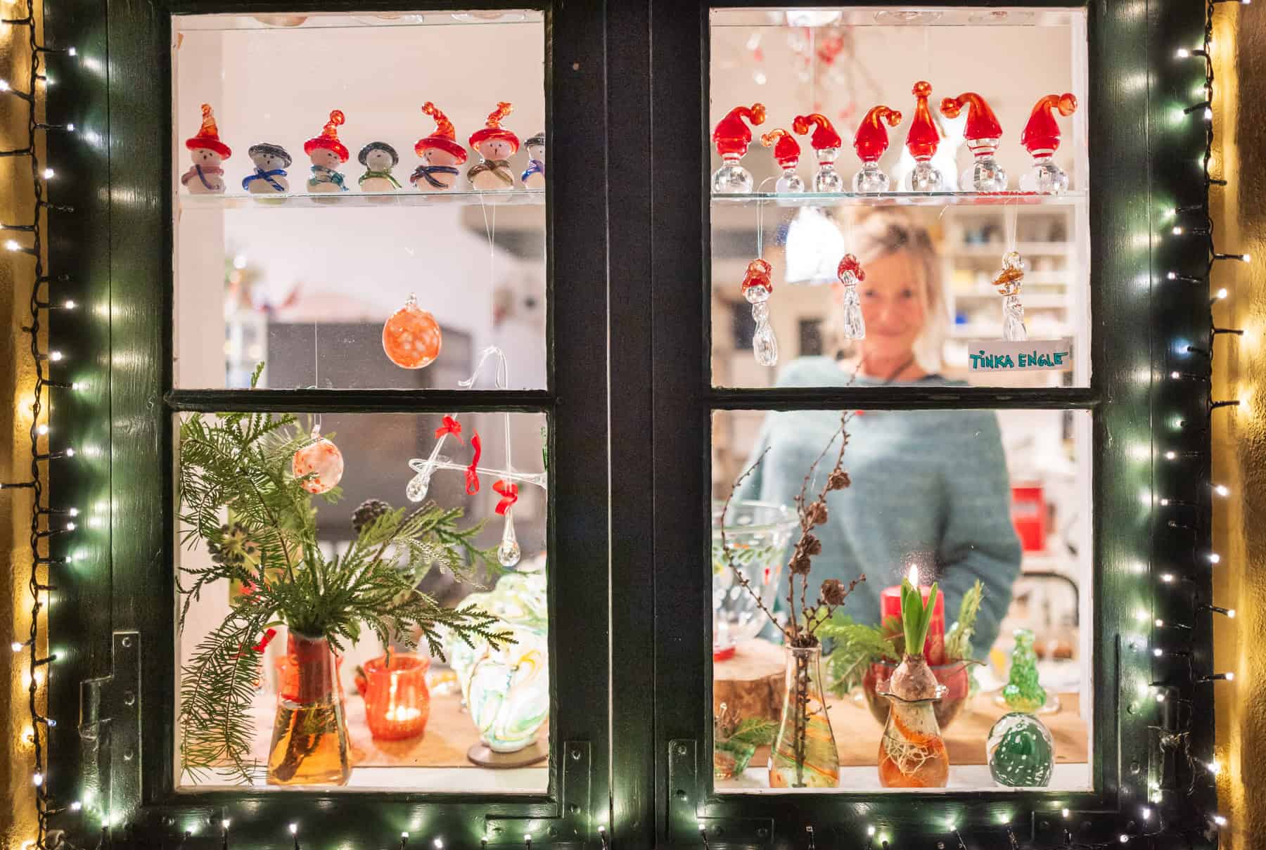 Levende Lågers tur til glaspusteri
