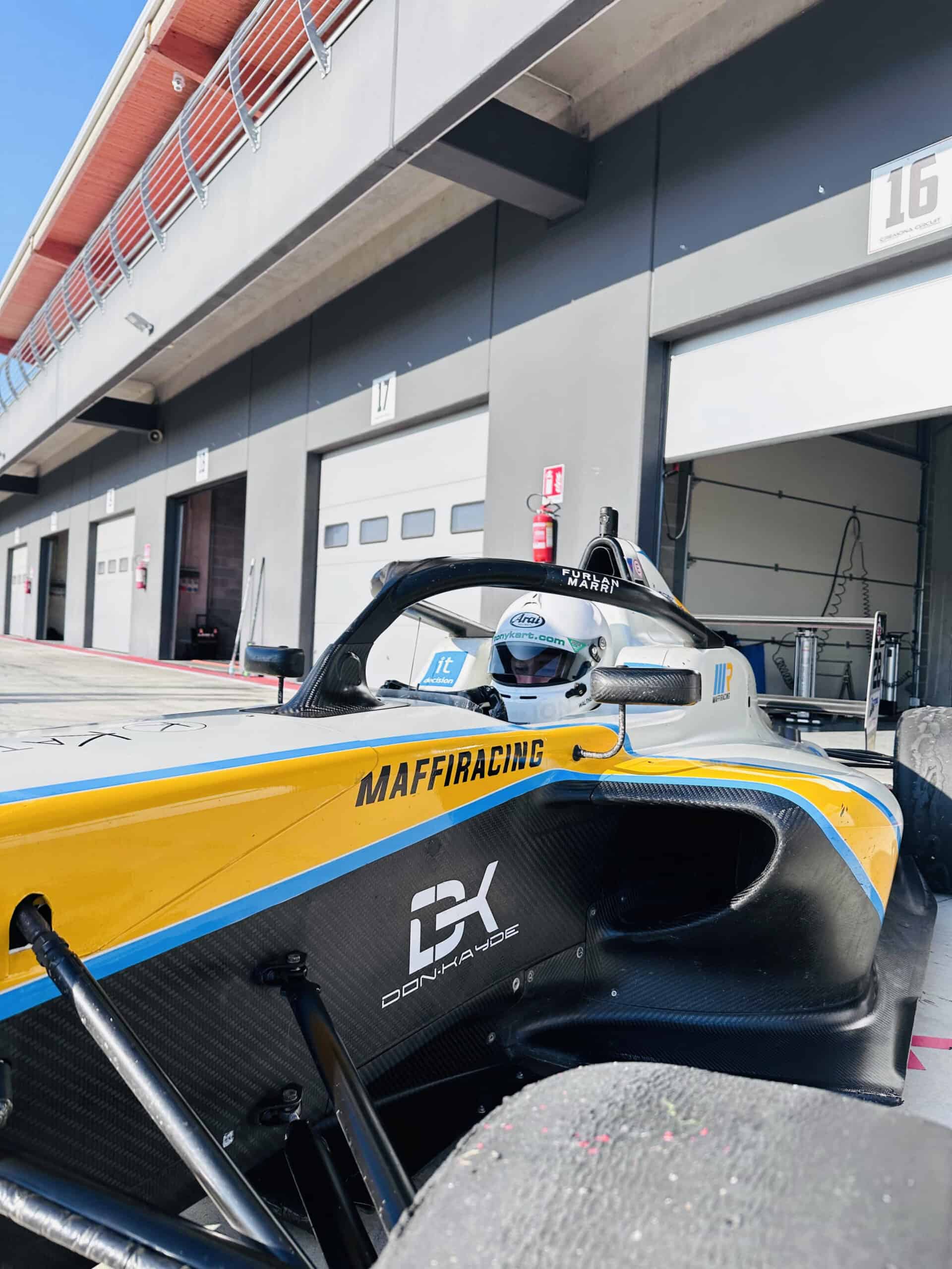 Stor chance til lokalt talent: David debuterer i Formel 4