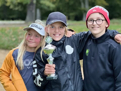 Golf rimer perfekt på børn