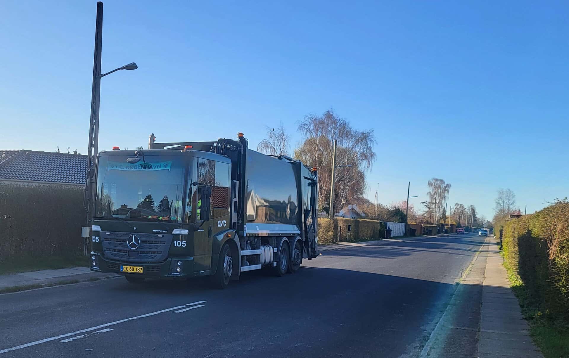 Dragør skal have elektriske skraldebiler