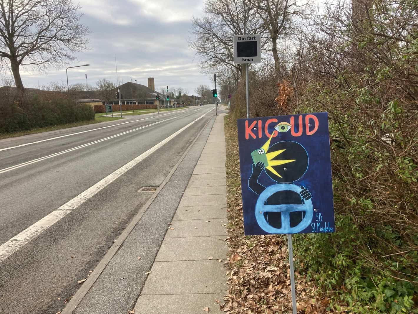 Dragørs skolebørn kæmper for trafiksikkerhed