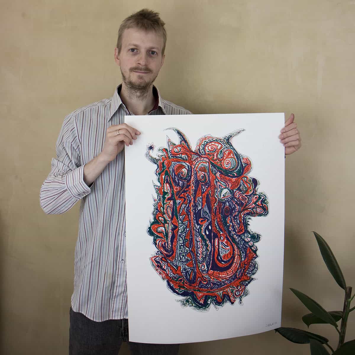 Fabeldyr i havnegalleriet