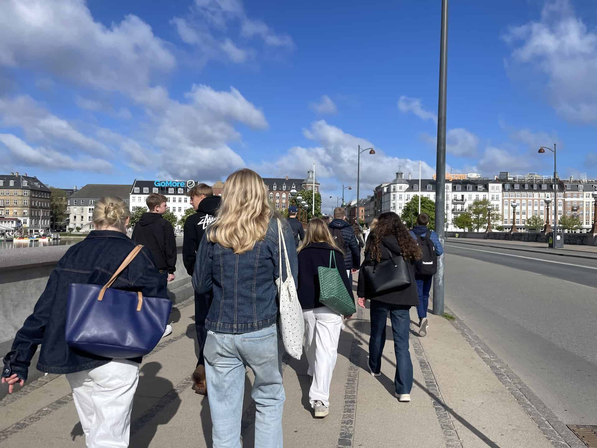 Konfirmanderne fra 8. A var på udflugt med Jesus