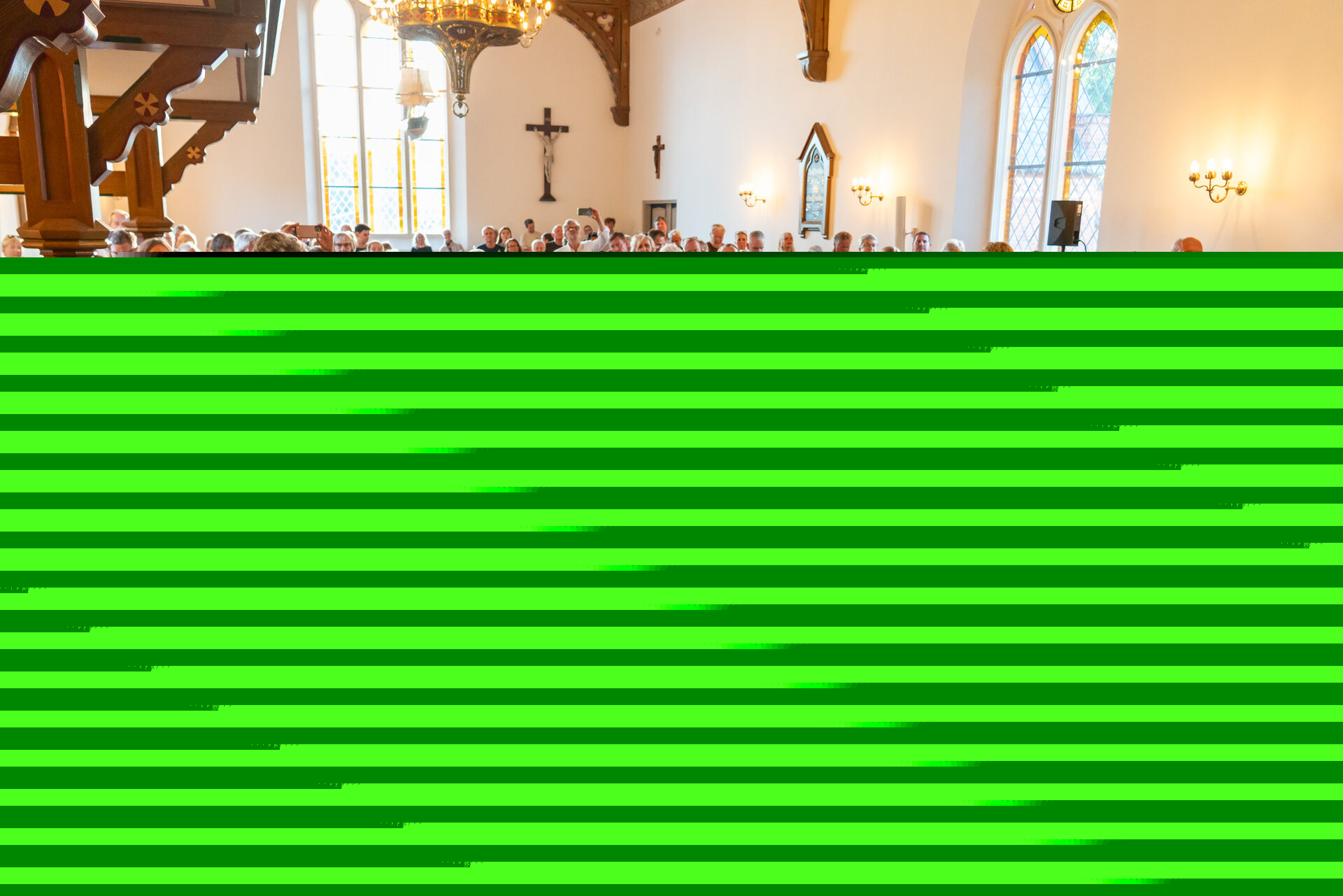 Foråret blev fejret med gospeltoner