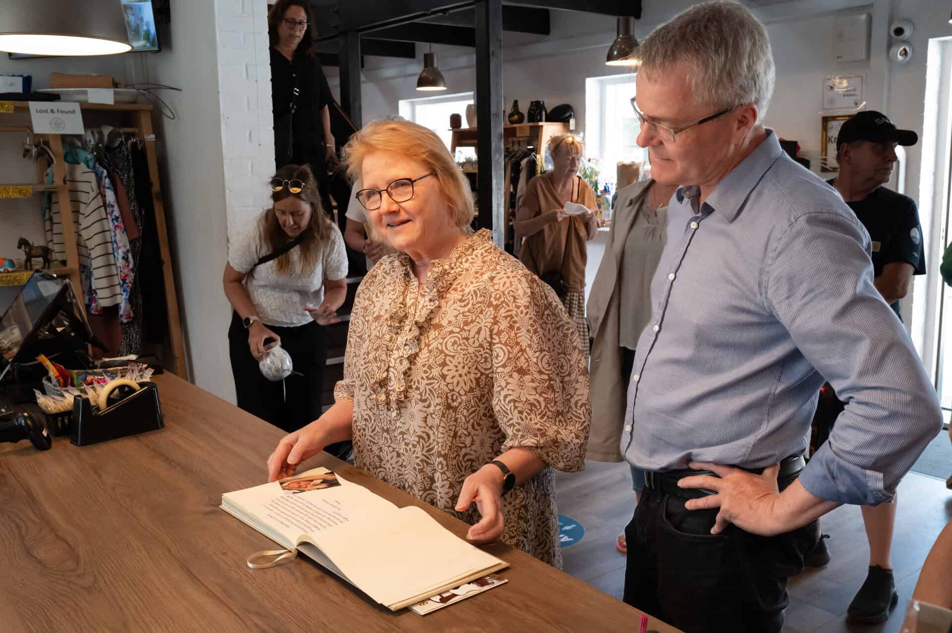 Det sidste farvel til Kræmmergården