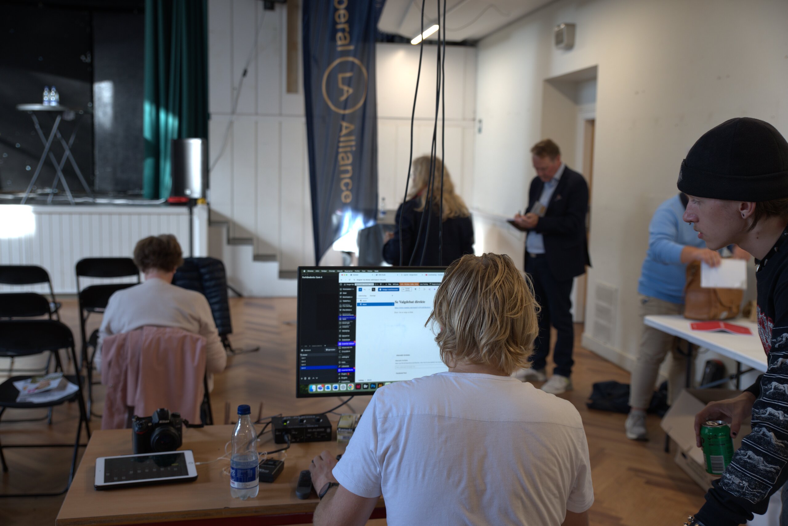 Nu ruller den første valgdebat