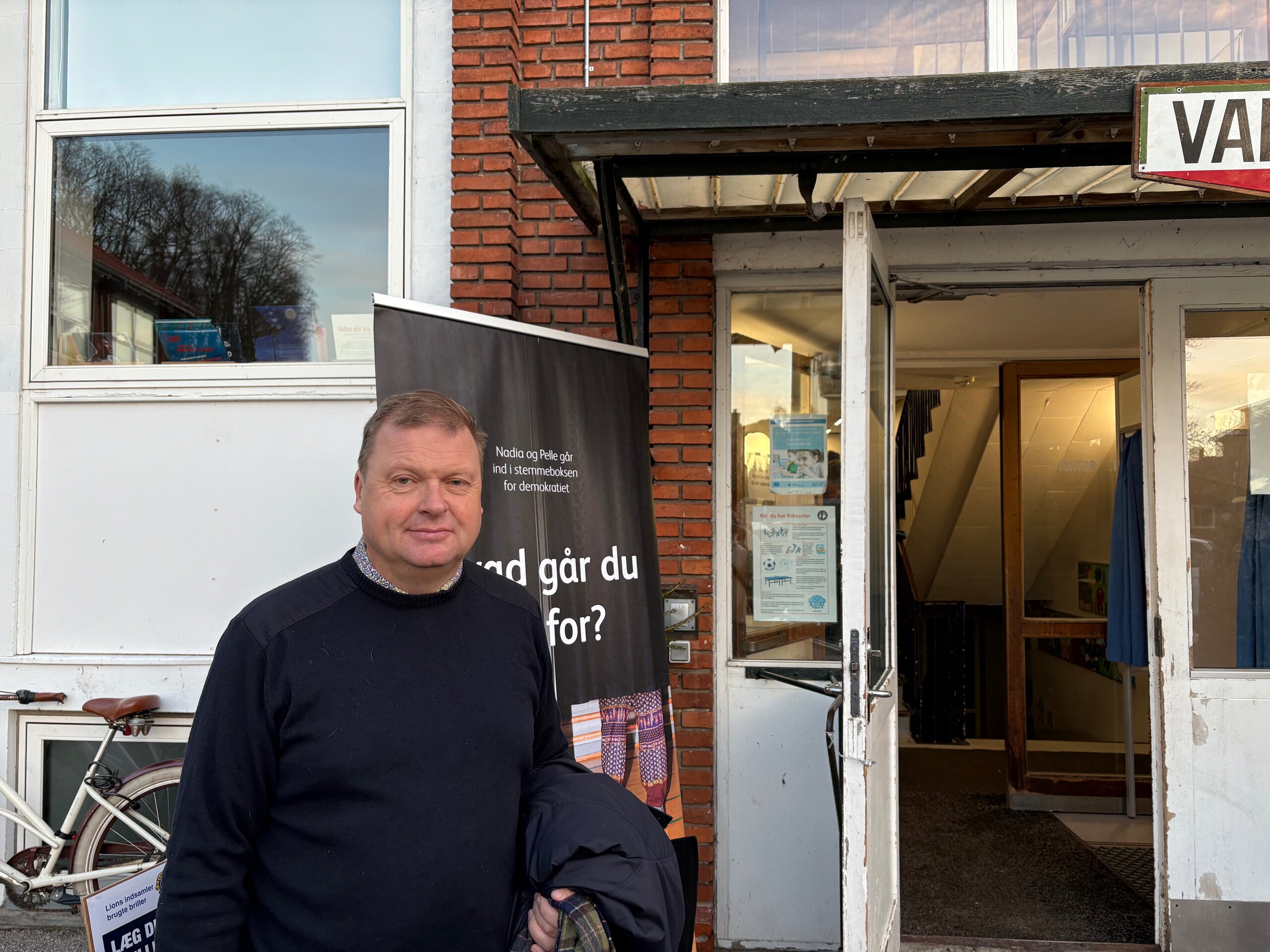 Borgmester har sat sit kryds