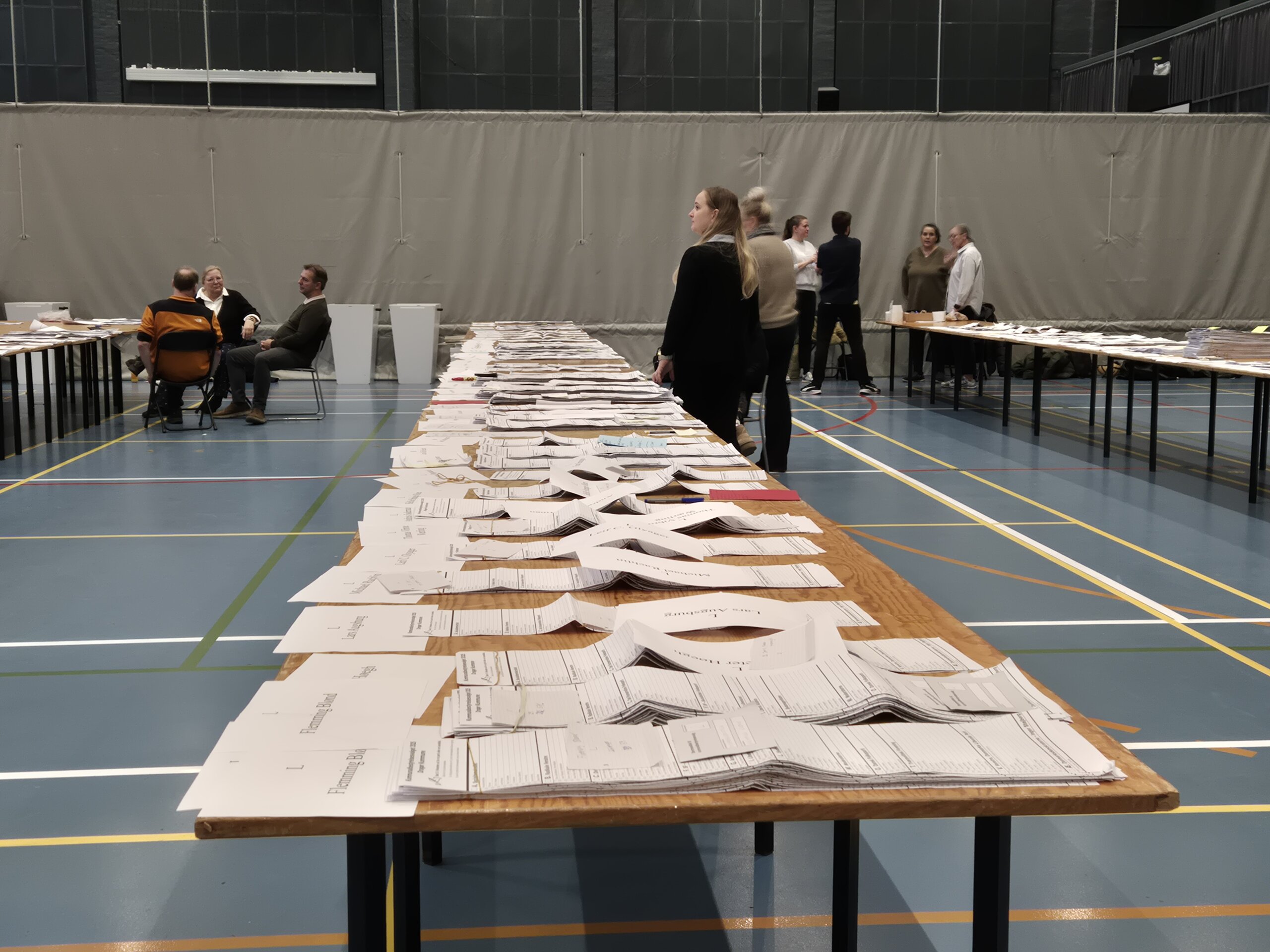 Fintællingen er overstået- de personlige stemmer er på vej til at blive offentliggjort