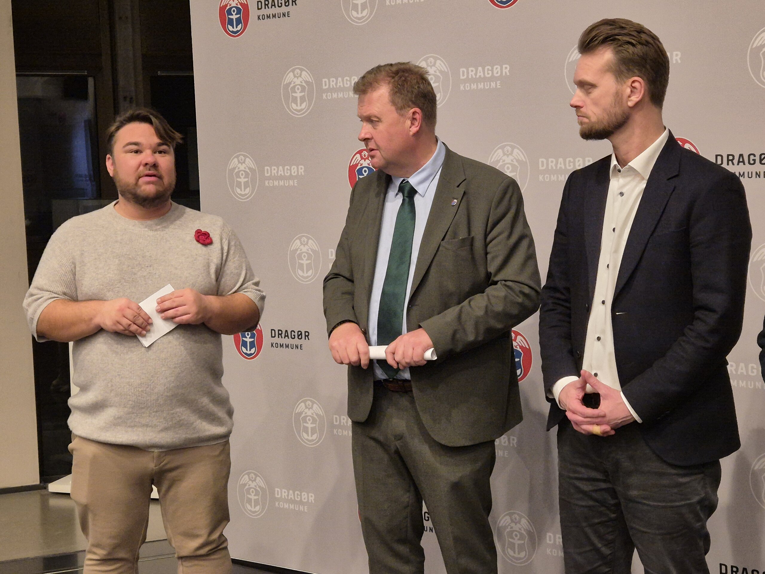 Her er fordelingen af formandsposter