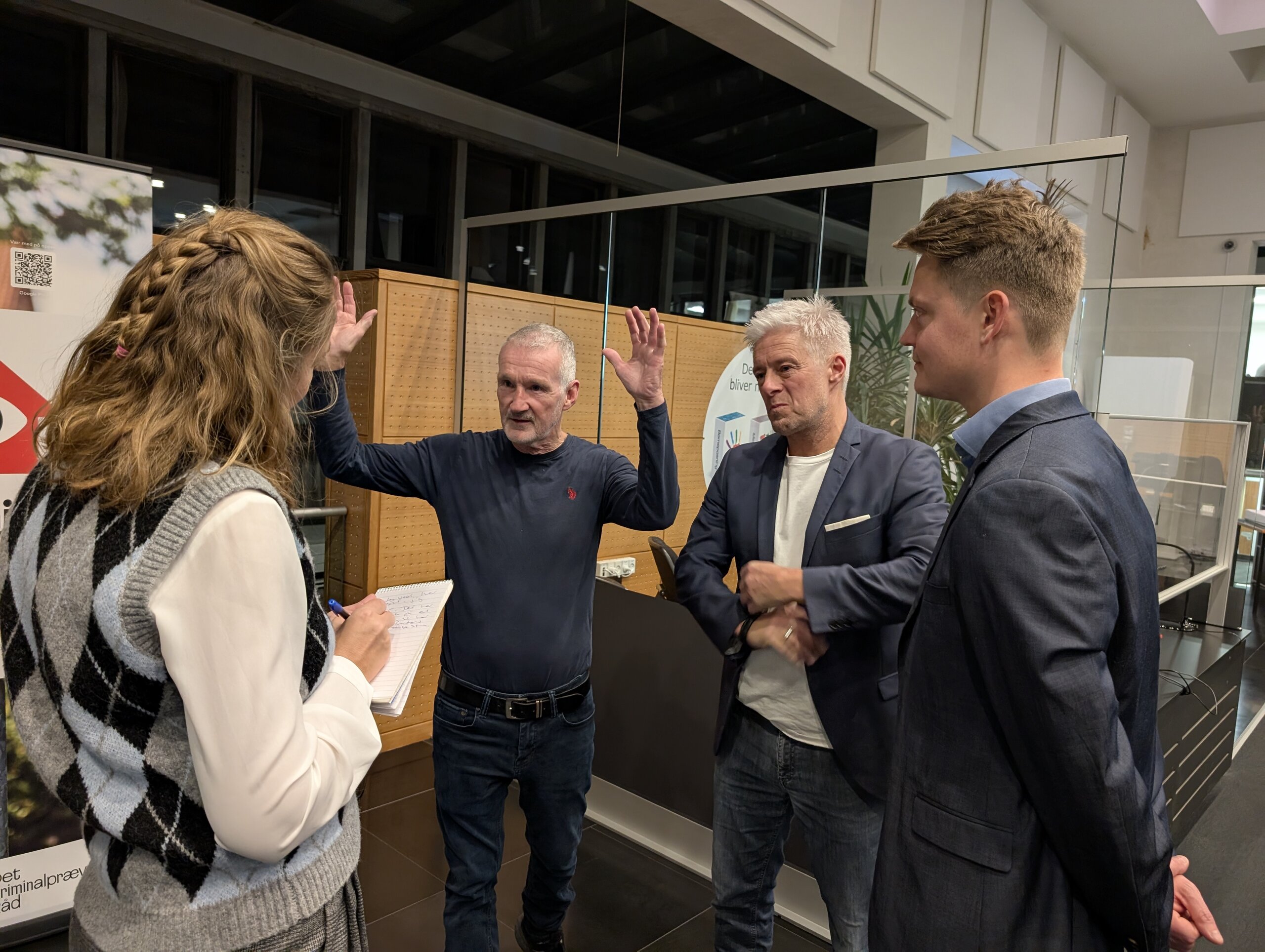 SF-interview på vej