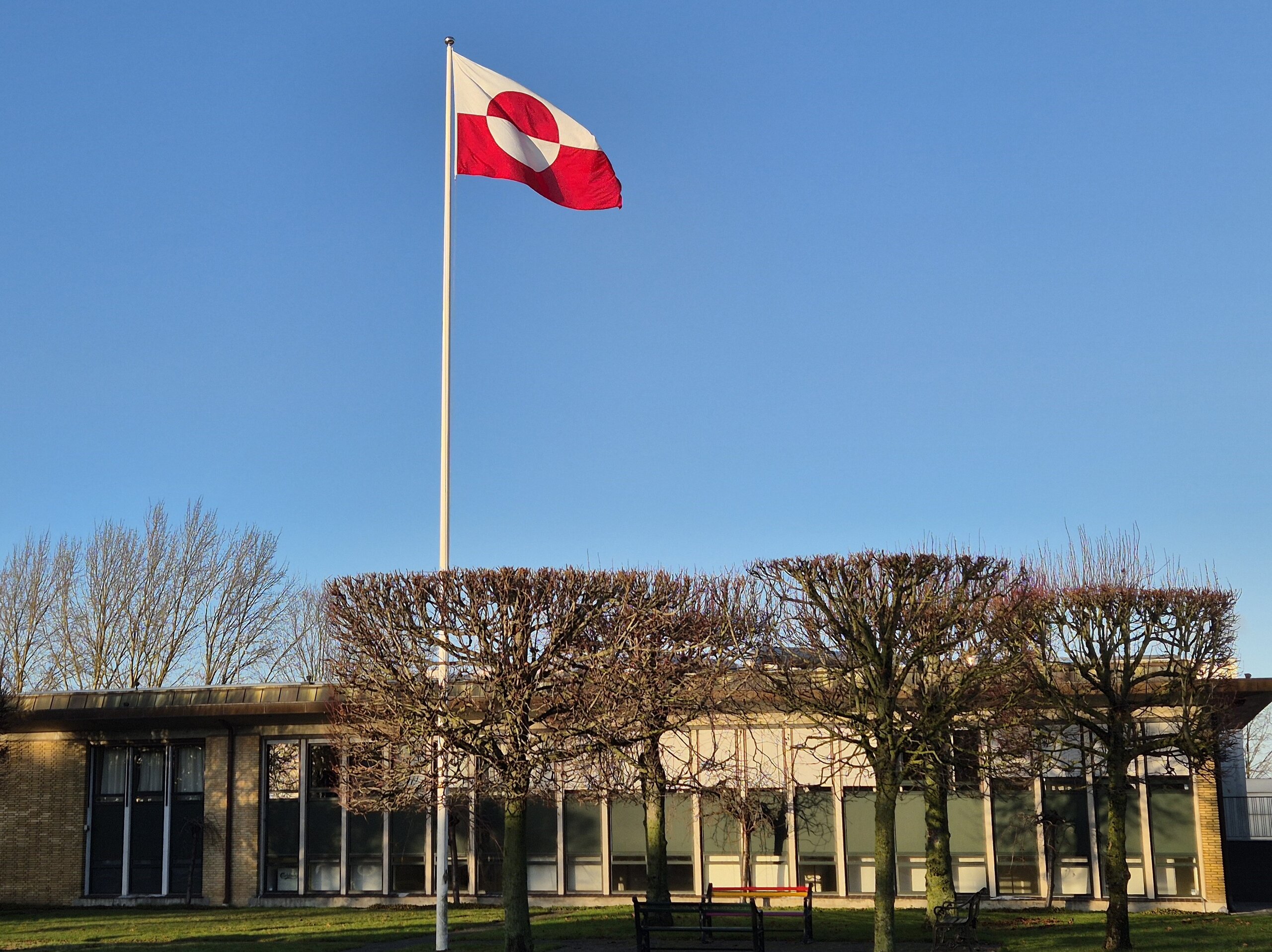 Dragør flager for Grønland