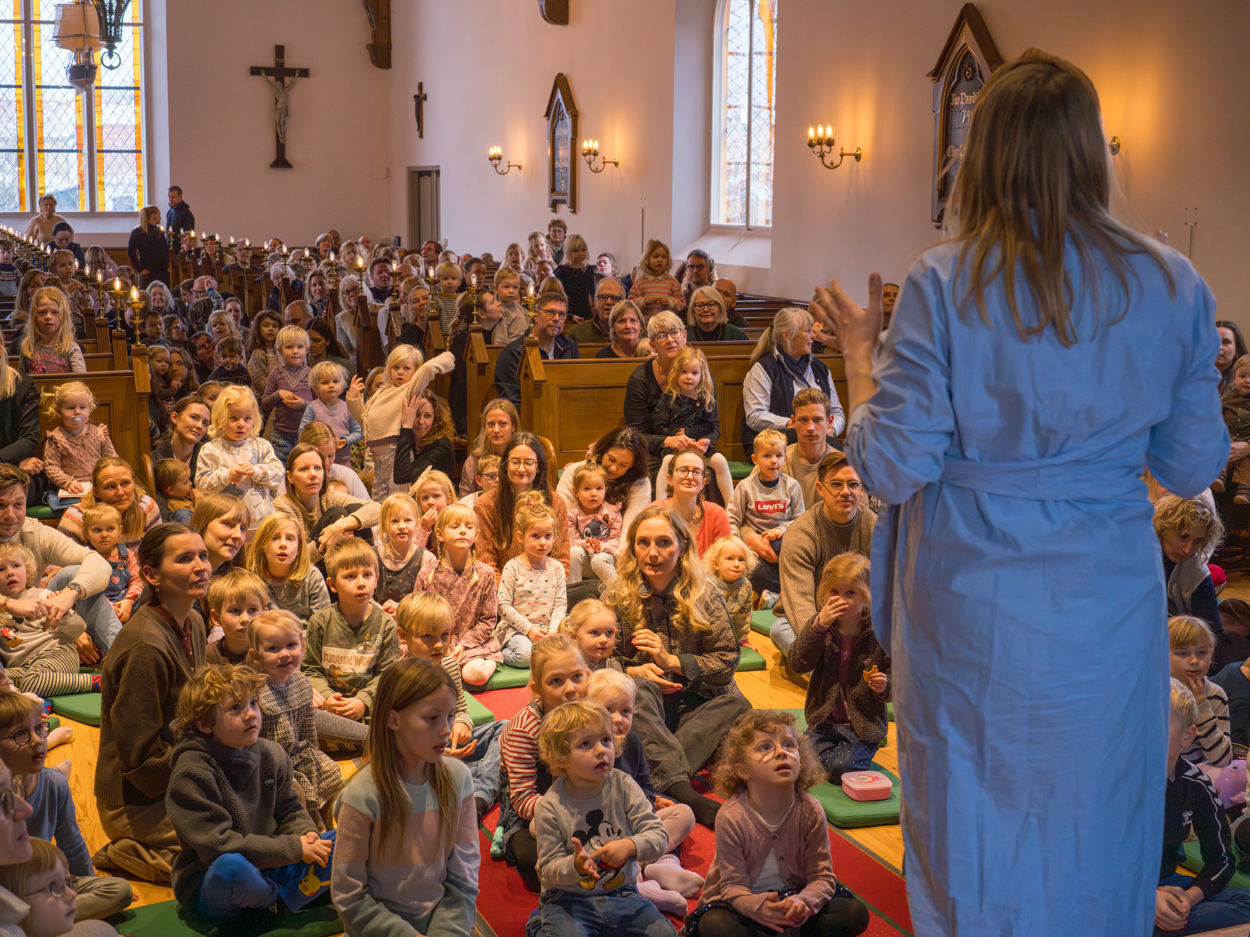 En lørdag i børnehøjde i Dragør Kirke