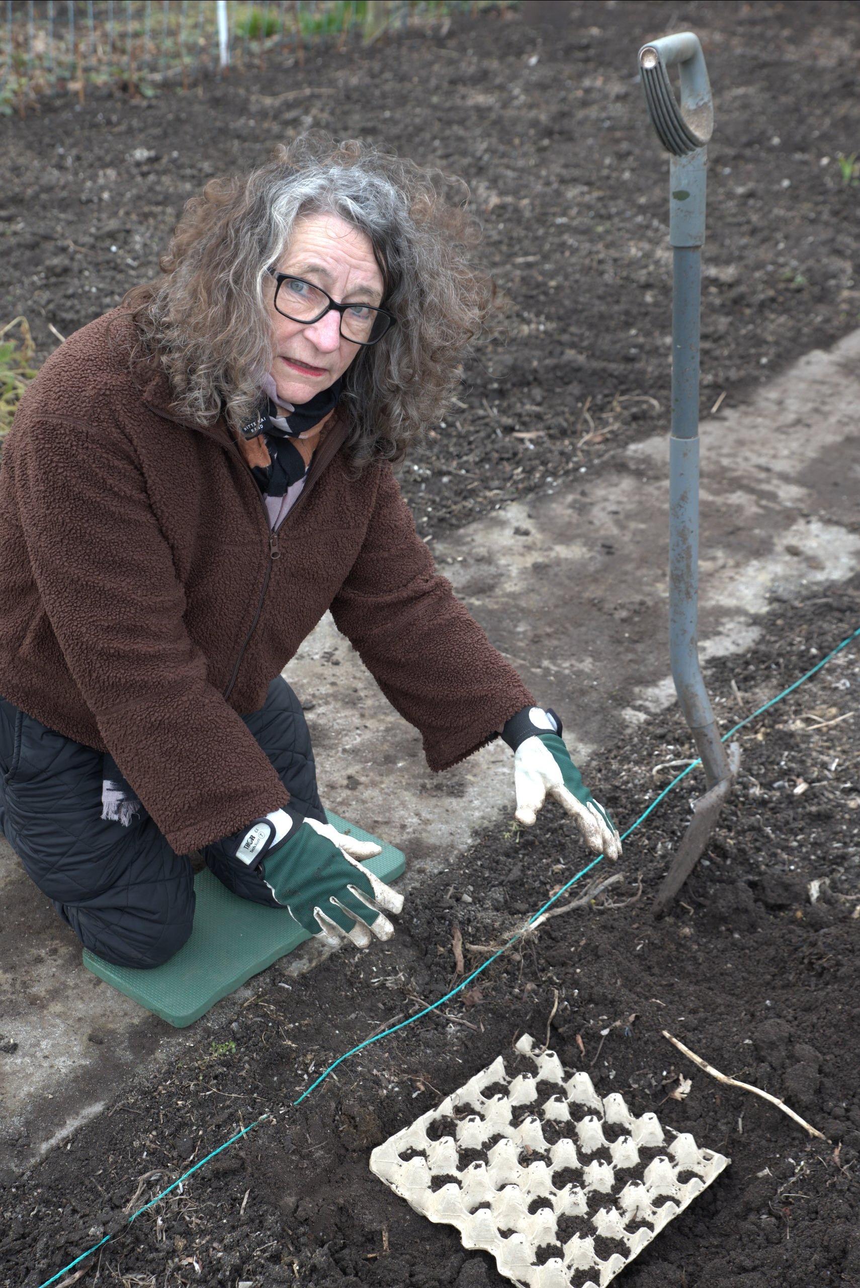April: Endelig kan vi få planter i jorden