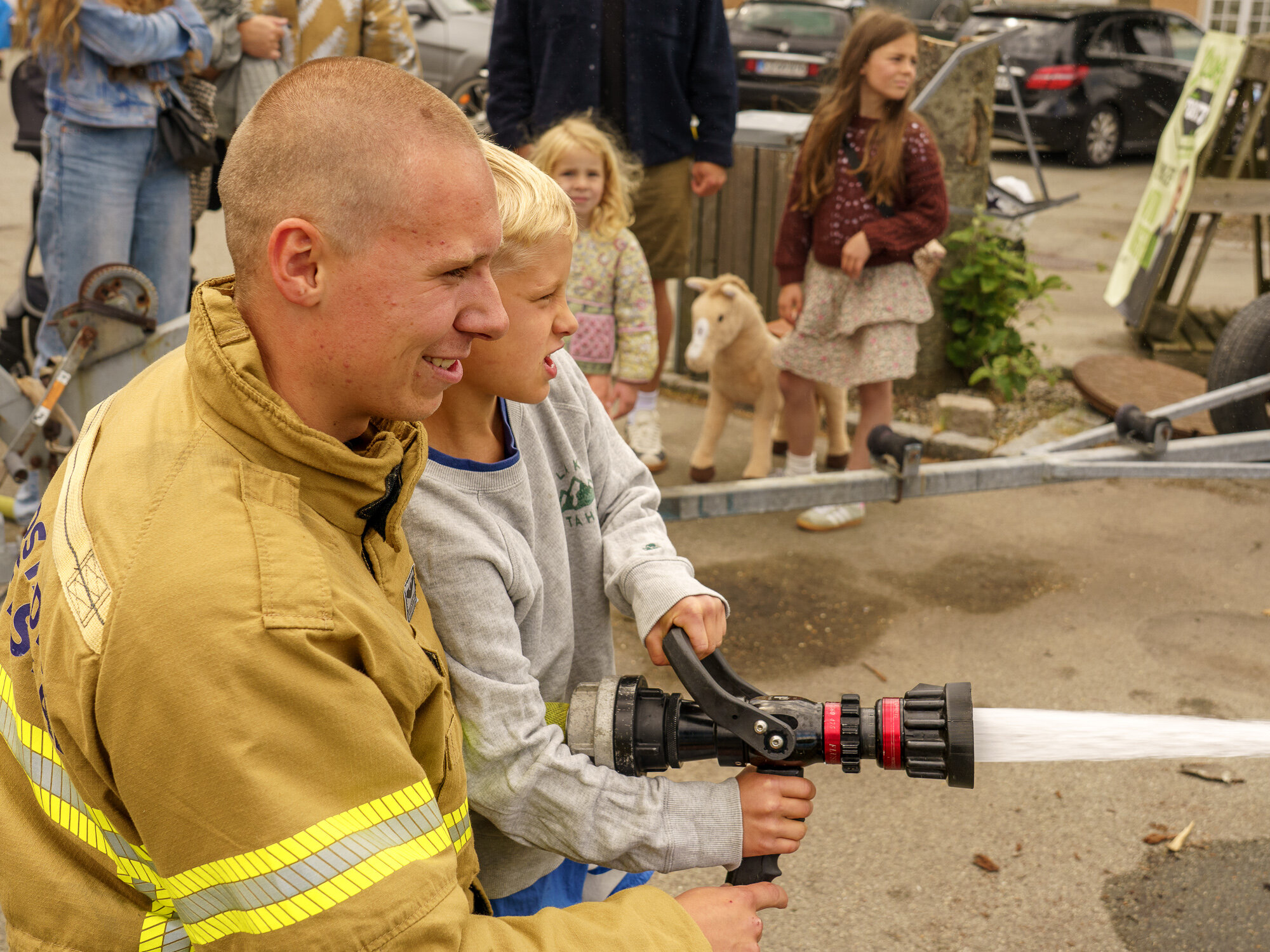 Grundlovsdag var en festdag på fortet