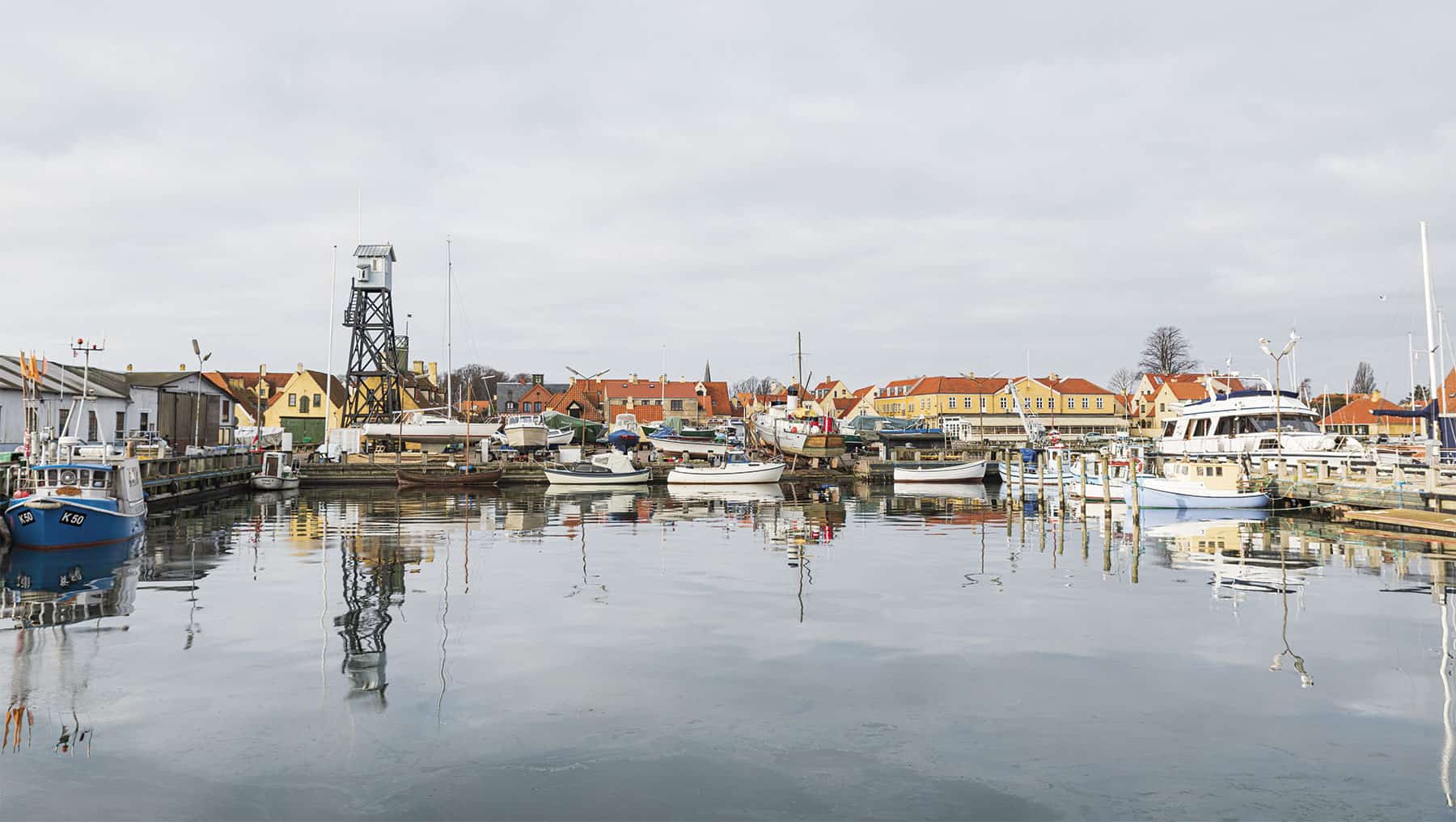 Hvad er Gamle Havn, Ny Havn, Færgehavn og Jollehavnen?