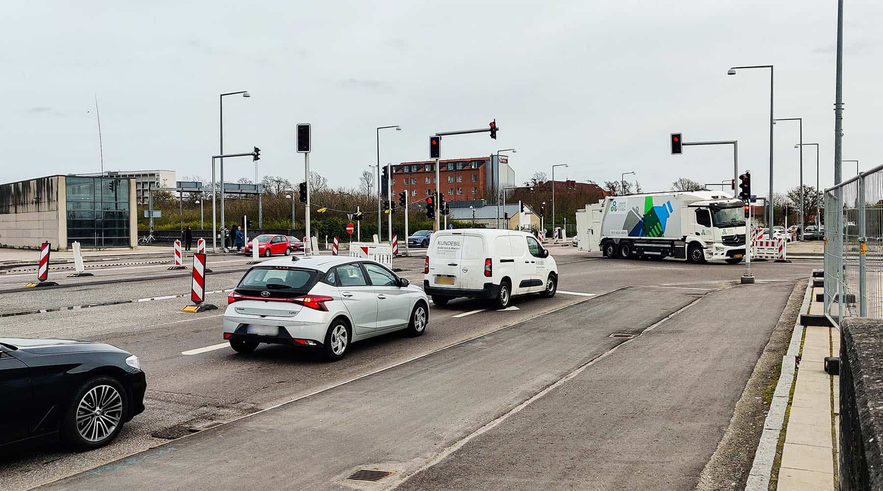 Trafikkaos på Amager fortsætter